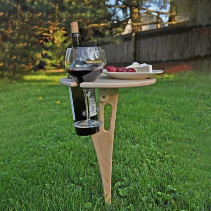Table De Pique-Nique À Vin Portable