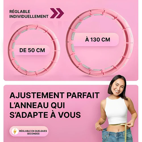 Hula-hoop Fitness - Cerceau Minceur Lesté