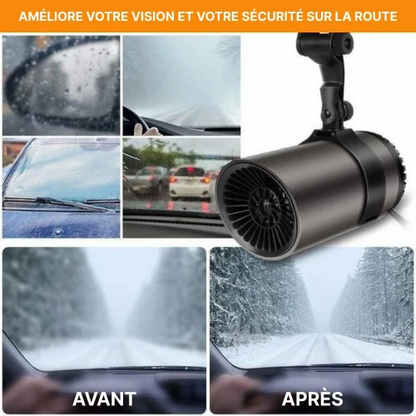 Chauffage - Dégivrant Rapide Pour Voiture 2-en-1