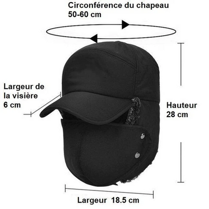 Casquette Polaire Avec Cache-oreilles