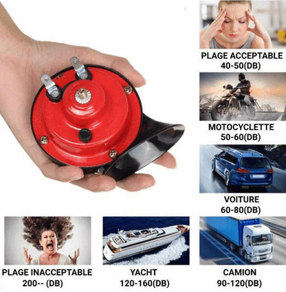 Klaxon De Voiture Universel Très Puissant