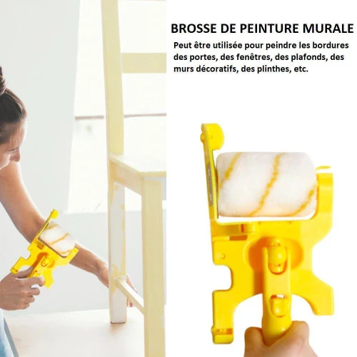 Rouleau de Peinture avec Coupe-bordure