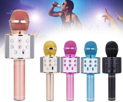 Micro Karaoké Sans Fil - Fonction Bluetooth