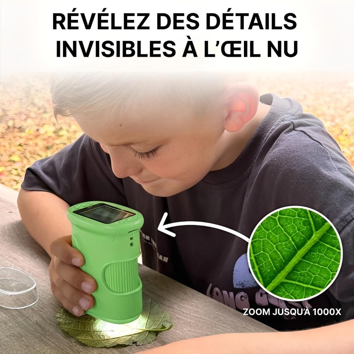 Microscope Numérique Pour Enfant Portable