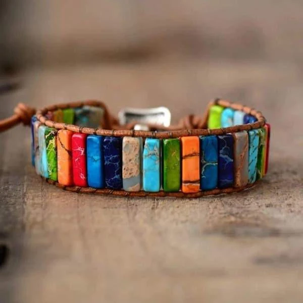 Bracelet de Positivité Rempli de Couleurs