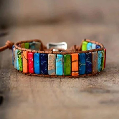 Bracelet de Positivité Rempli de Couleurs
