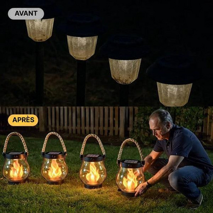 Lanterne Solaire Extérieure Pour Jardin Et Terrasse