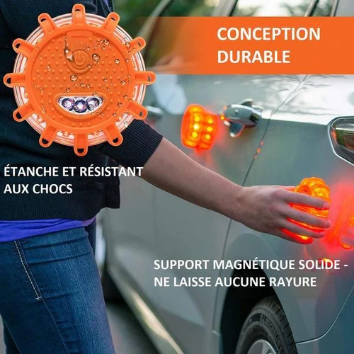 Éclairage d'Urgence Magnétique Pour Véhicule