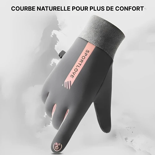 Gants Hiver Thermiques Anti Froid Imperméables Pour Écran Tactile
