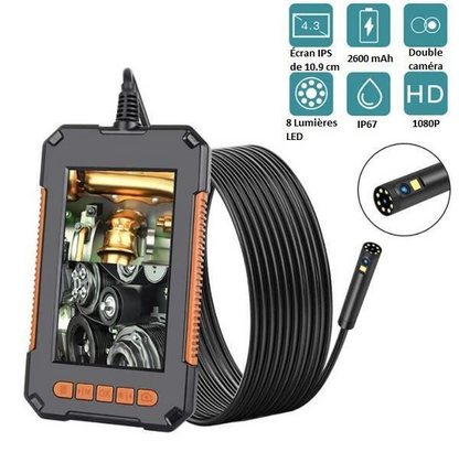Endoscope Industriel Polyvalent À Double Objectif